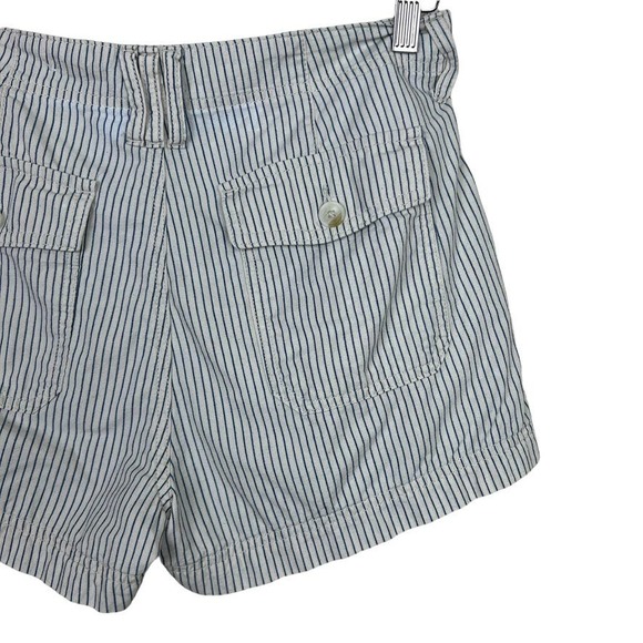 American Eagle Railroad Striped Shorts Size 6 - Picture 7 of 11